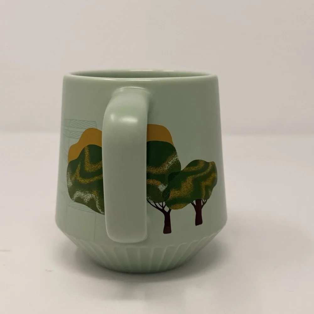 Starbucks Reserve‎ Roastery Tokyo Microblend Pleated Mug Green 355ml New w/ Box